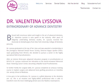 Tablet Screenshot of lyssova.com